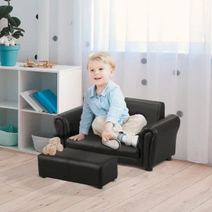 Kids Sofa Set with Footstool